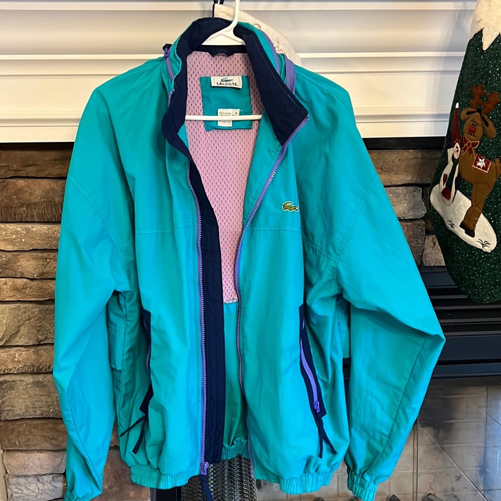 Vintage Lacoste zip up jacket